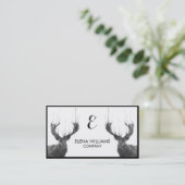 Carte De Visite Watercolor Animal Deer (Debout devant)
