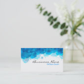 Carte De Visite Watercolor art (Debout devant)