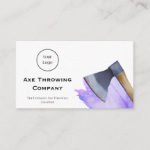 Watercolor Ax Throwing ou Lumber Company