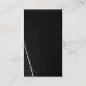 Carte de visite Wave gris foncé tendance (Dos)