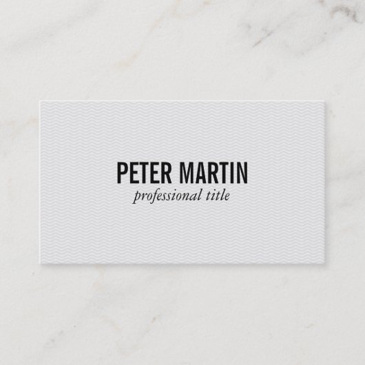 Carte De Visite Wavy (Devant)