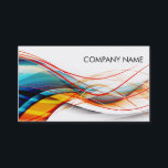Carte De Visite Wavy Lines Science et technologie modernes<br><div class="desc">Conception professionnelle recto-verso pour votre entreprise high-tech, professionnels et plus encore. Pour modifier le texte, utilisez l'option personnaliser. Pour des modifications plus étendues du texte, telles que des modifications de la police, de la couleur de police ou de la disposition du texte, choisissez l'option personnaliser. Ce design peut être demandé...</div>