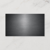 Carte De Visite Wealth Manager Metallic Professional (Dos)