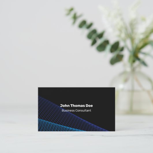 Carte De Visite Web App Developer (Debout devant)