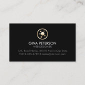 Carte De Visite Web Designer Internet Network Systems (Devant)