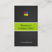Carte De Visite Web Developer - Premium Creative Colorful (Dos)