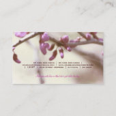 Carte De Visite Web naturel (Dos)