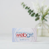 carte de visite Webgrrl.biz (Debout devant)