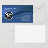 Carte De Visite Webmaster Internet Globe Network Icon (Devant / Derrière)