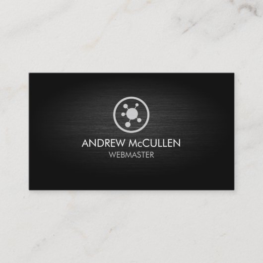 Carte De Visite Webmaster Web Design Internet (Devant)