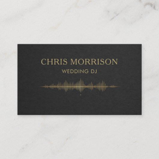 Carte De Visite Wedding DJ (Devant)