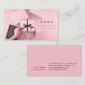 Carte de visite wedding planner (Devant / Derrière)