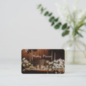 Carte De Visite Wedding planner (Debout devant)