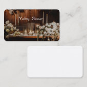 Carte De Visite Wedding planner (Devant / Derrière)