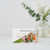 Carte de visite wedding planner (Debout devant)
