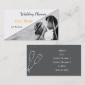 Carte de visite wedding planner (Devant / Derrière)