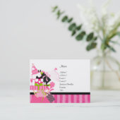 Carte De Visite Wedding planner (Debout devant)