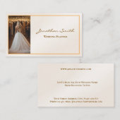 Carte de visite wedding planner (Devant / Derrière)