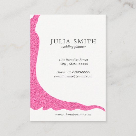 Carte De Visite Wedding planner (Devant)