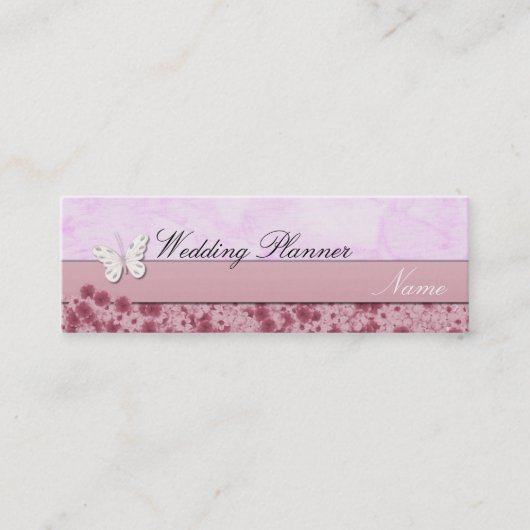 Carte de visite wedding planner (Devant)