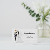 Carte de visite wedding planner (Debout devant)