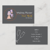 Carte de visite wedding planner (Devant / Derrière)
