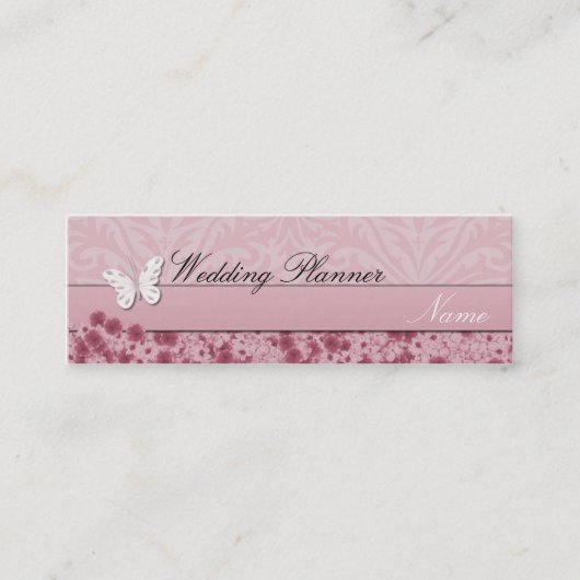 Carte de visite wedding planner (Devant)