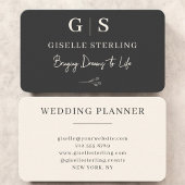 Carte De Visite Wedding Planner