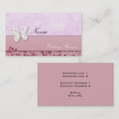 Carte de visite wedding planner (Devant / Derrière)