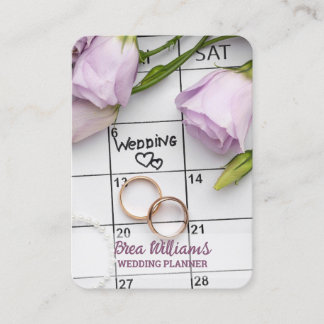 Carte De Visite Wedding planner