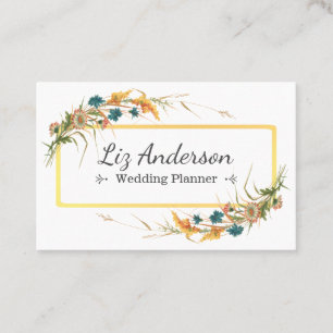 Carte De Visite Wedding planner