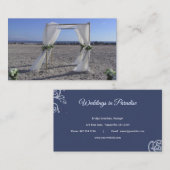 Carte de visite wedding planner (Devant / Derrière)