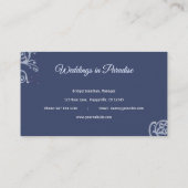 Carte de visite wedding planner (Dos)