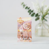 Carte De Visite Wedding planner. Approvisionnement. Épouser des (Debout devant)