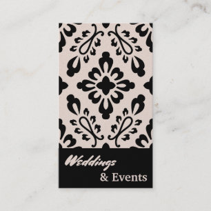 Carte De Visite Wedding planner. Approvisionnement. Épouser des