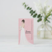 Carte De Visite Wedding planner choisir la couleur arrière - plan (Debout devant)