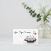 Carte De Visite Wedding planner classique de voiture (Debout devant)