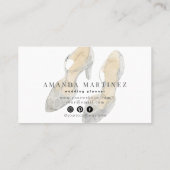 Carte De Visite Wedding planner de mariée et de chambre (Dos)