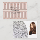 Carte de visite, Wedding planner de Parties scinti (Devant / Derrière)