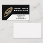Carte De Visite Wedding planner de vente de bijoux (Devant / Derrière)