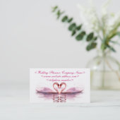 Carte De Visite Wedding planner du Coeur des Cygnes (Debout devant)