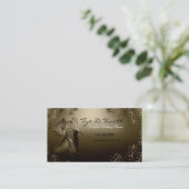 Carte De Visite Wedding planner élégant de ménages mariés (Debout devant)