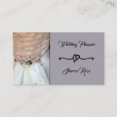 Carte de visite Wedding planner Floral Lavender (Devant)