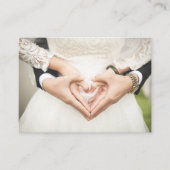 Carte De Visite Wedding planner / Photographe (Devant)