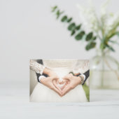 Carte De Visite Wedding planner / Photographe (Debout devant)