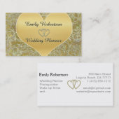 Carte De Visite Wedding planner, photographe, etc. (Devant / Derrière)