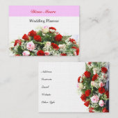 Carte De Visite Wedding planner professionnel (Devant / Derrière)