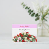 Carte De Visite Wedding planner professionnel (Debout devant)