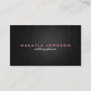 Carte De Visite Wedding planner professionnel moderne et minimal