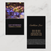 Carte De Visite Wedding planner, Restauration, Restaurant, (Devant / Derrière)
